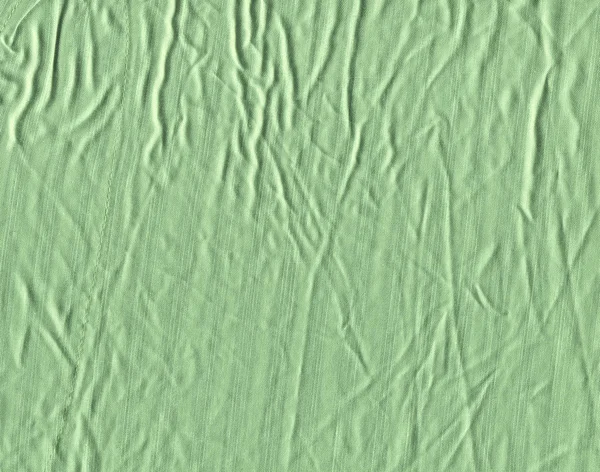 背景の緑の布の表面 グリーンのリネンのテクスチャです 緑の亜麻色背景 — ストック写真