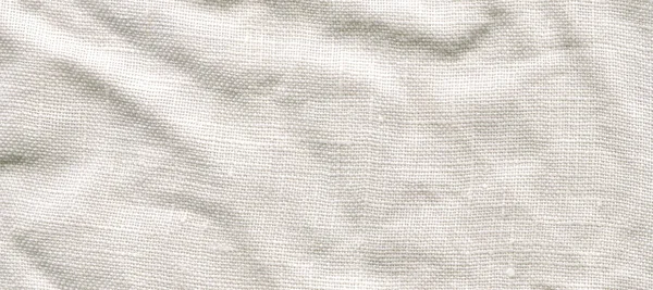 Lienzo Lino Blanco Textura Tela Blanca Fondo Blanco Lino Natural — Foto de Stock