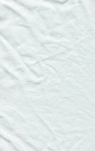 White Linen Canvas Natural Linen White Background — Stock Photo, Image
