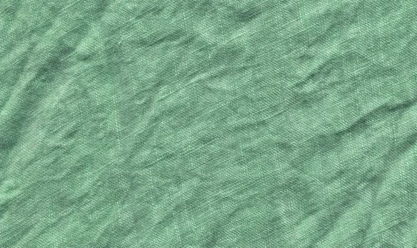Turkuaz kumaş arka plan doku. Bir tekstil malzemesinden turkuaz arka plan
