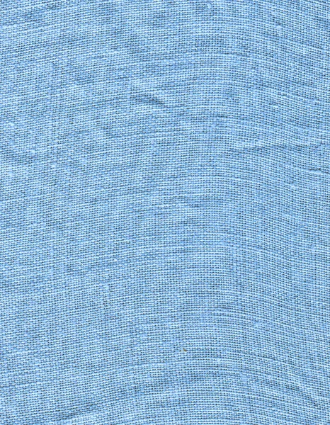 Tessuto Blu Tessuto Con Texture Naturale Texture Tela Blu — Foto Stock