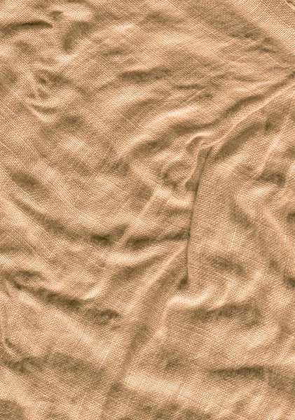 Latar Belakang Tekstur Burlap Grunge Kain Coklat Muda Tekstur Linen — Stok Foto