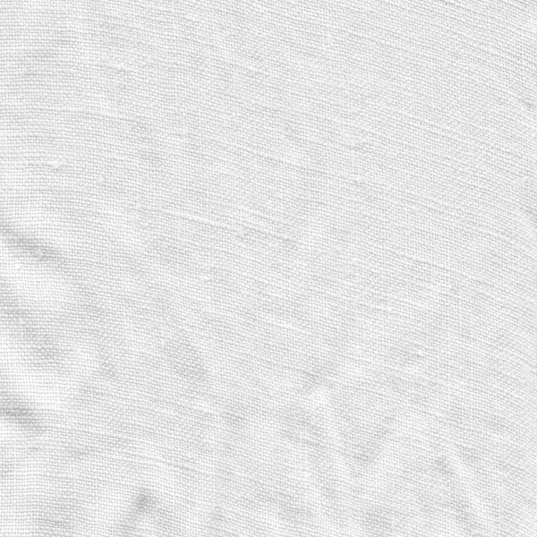Fehér Vászon Vászon Fehér Szövet Szerkezete Természetes Vászon Fehér Háttér — Stock Fotó