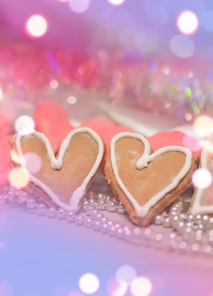 Valentine day cookies — Stock Photo, Image
