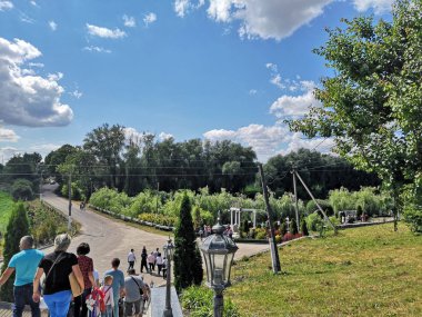 Ukrayna yaz bahçeleri. Nemyryntsi'deki halk parkı