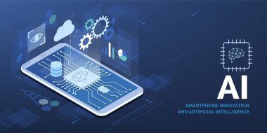 Akıllı telefonlar ve Ai: fütüristik yapay zeka işlemcisi ve artırılmış gerçeklik uygulaması ile yenilikçi akıllı telefon
