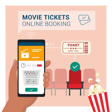 Online sinema biletleri rezervasyonu