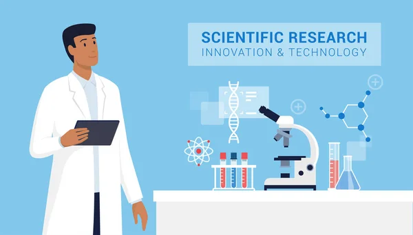 科学研究技術 — ストックベクタ