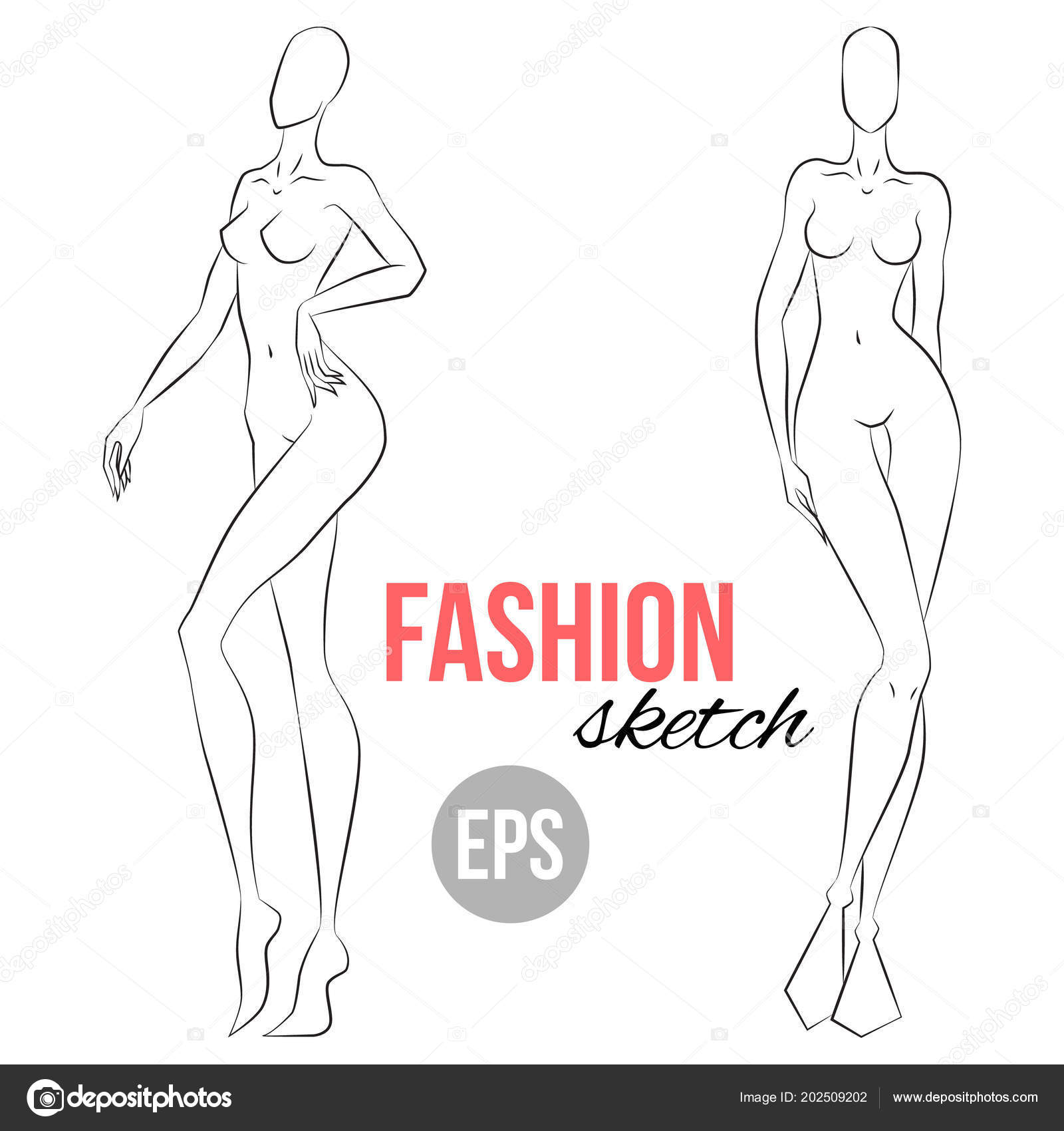 How to draw fashion croquis | ram walk poses croquis drawing | | Fashion  figure drawing, Fashion design template, Fashion illustration tutorial