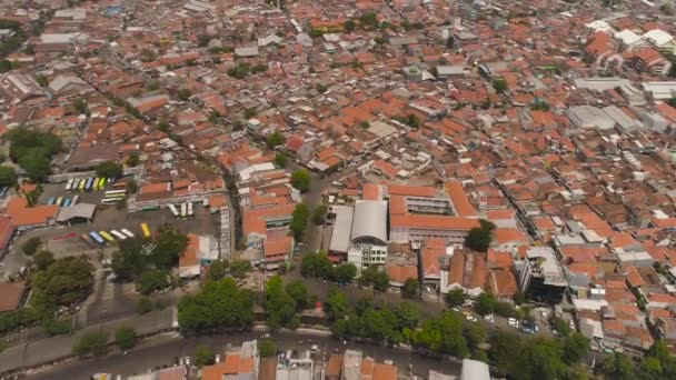 Surabaya capital leste java, indonésia — Vídeo de Stock