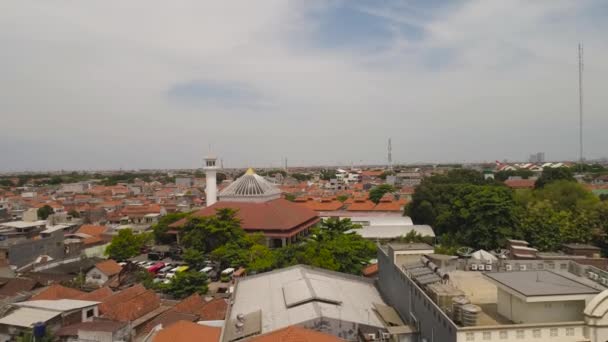 Surabaya capital leste java, indonésia — Vídeo de Stock