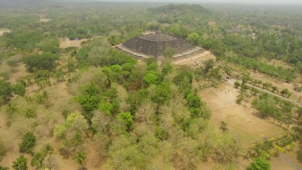 ボロブドゥール仏教寺院 — ストック動画