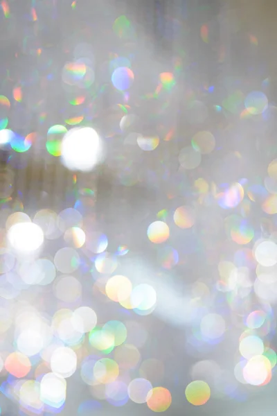 Soyut arka plan olarak bulanık bokeh kristal lamba