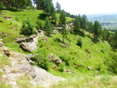 Borgustan sıradağları, Rusya Federasyonu
