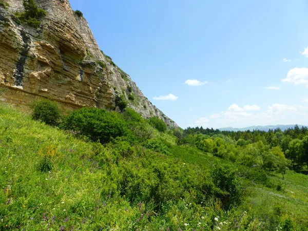 Боргустан Гірський Хребет Росія — стокове фото