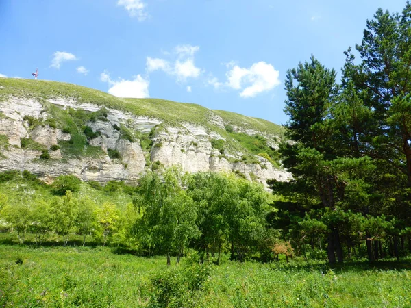 Borgustan Chaîne Montagnes Russie — Photo