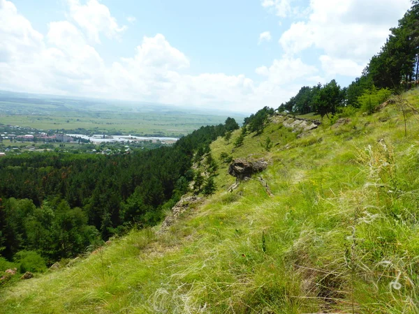 Borgustan Chaîne Montagnes Russie — Photo