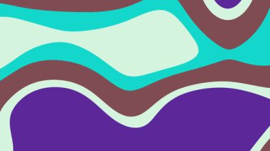 Mor ve yeşil şekilli soyut tasarım. Geçmişleri, posterleri ve modern markalaşma malzemeleri için mükemmel. Yaratıcı projeler için uygun.