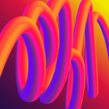 Modern Gradyan Akımı ile Soyut Akışkan Turuncu Arkaplan