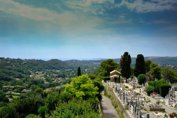 Ortaçağ şehri saint paul de vence Fransa: sanatçılar ve yazarlar diyarı