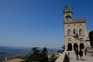 sayısı ve manzara İtalya, san marino Cumhuriyeti