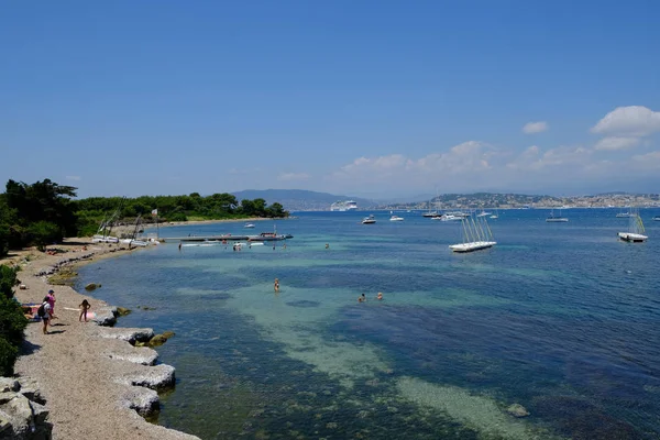 Τα νησιά των λέρων στις ακτές των Καννών — Φωτογραφία Αρχείου