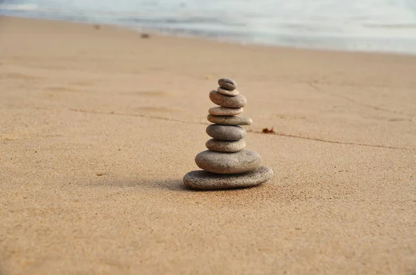 Zen Stones on the beach