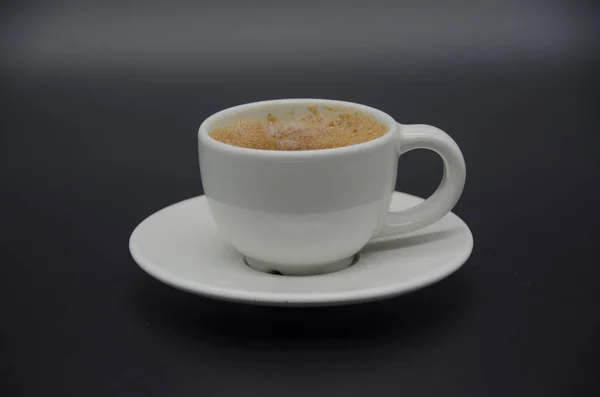 Koffie Drinken Voor Het Ontbijt — Stockfoto