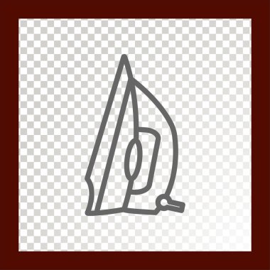 Demir ağ simgesi. Vektör illüstrasyonu 