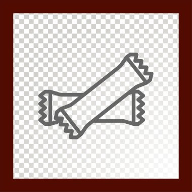 Şişe ağ simgesi. Vektör illüstrasyonu 