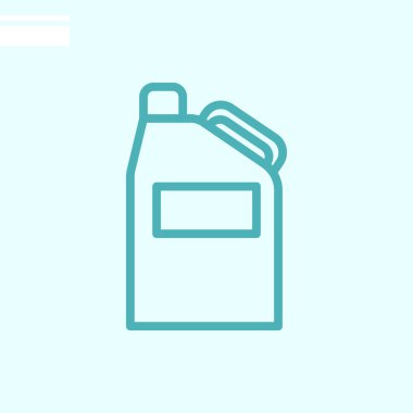 benzin web simgesi. vektör çizim.