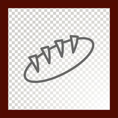 Ekmek Ağı simgesi. Vektör illüstrasyonu 