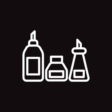 mutfak baharat web simgesi. Vektör çizim 