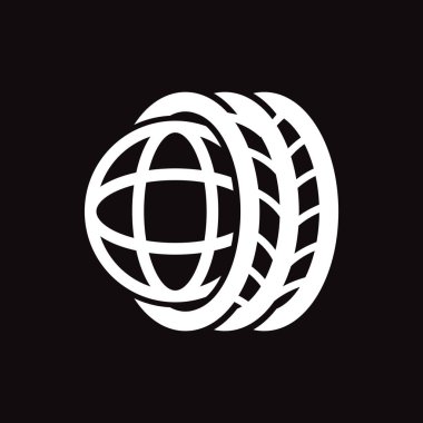 araba servisi web simgesi. vektör çizim. 