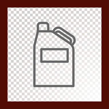 benzin web simgesi. vektör çizim.