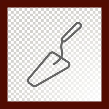 spatula web simgesi. Vektör çizim  