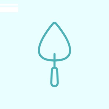 spatula web simgesi. Vektör çizim 