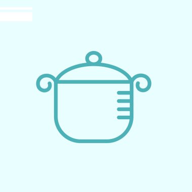 Pan web simgesi. Vektör illüstrasyonu 