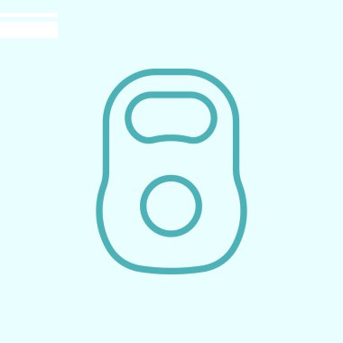 Halter web simgesi. Vektör çizim 