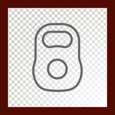 Halter web simgesi. Vektör çizim 