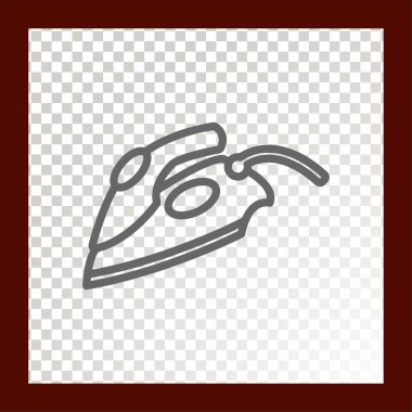 Demir ağ simgesi. Vektör illüstrasyonu 