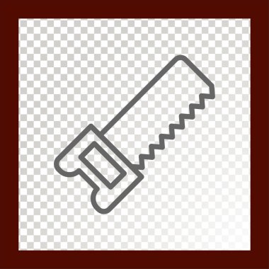 Web simgesi gördüm. Vektör çizim 