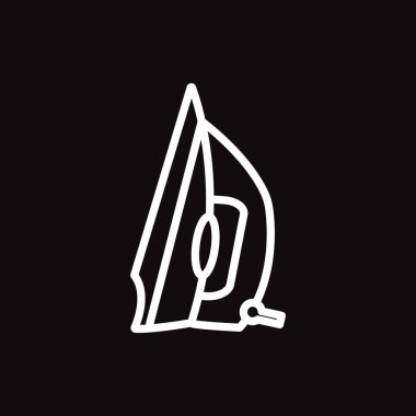 Demir ağ simgesi. Vektör illüstrasyonu 