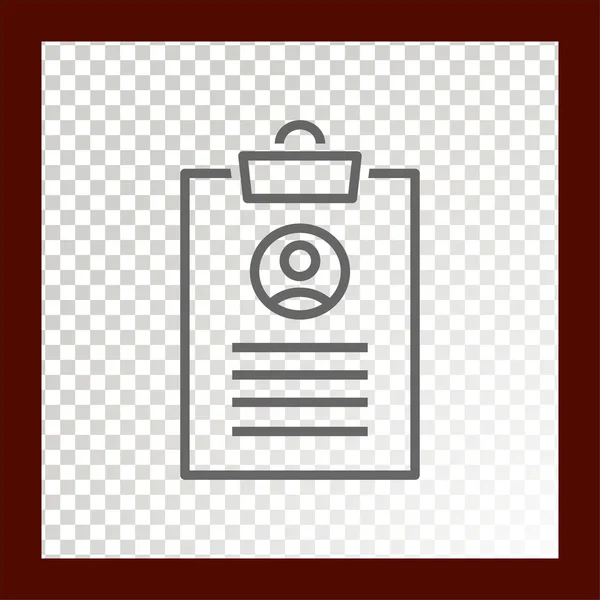 Kontakt Adressbuch Symbol Vektorillustration — Stockvektor