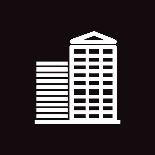 Diseño del icono del apartamento — Vector de stock