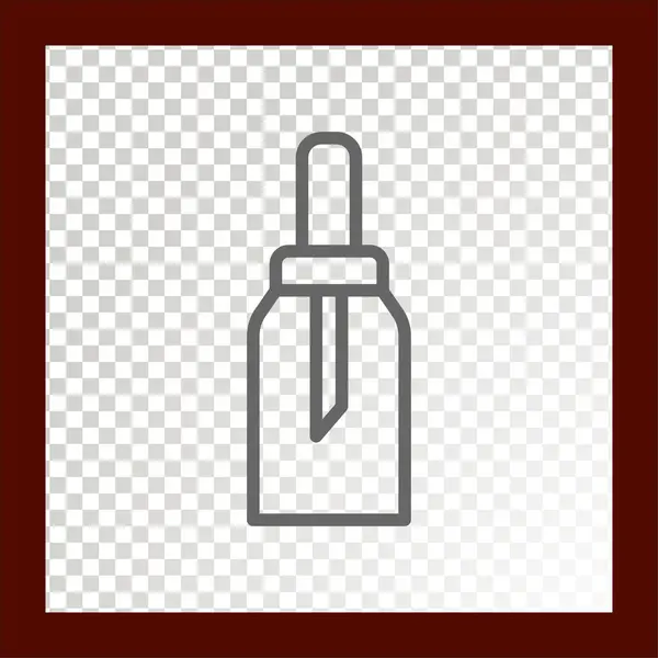 Ikon Web Botol Kosmetik Ilustrasi Vektor - Stok Vektor