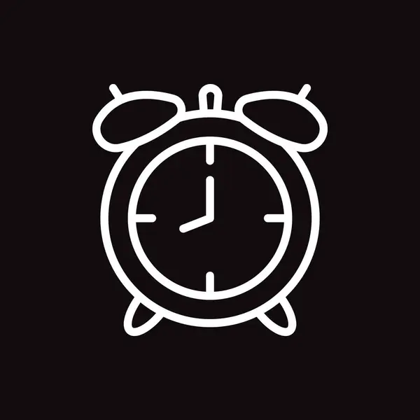 Reloj Icono Web Ilustración Vectorial — Vector de stock