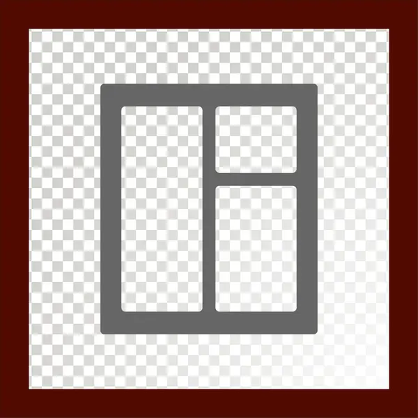 Fenster Web Symbol Vektorillustration — Stockvektor