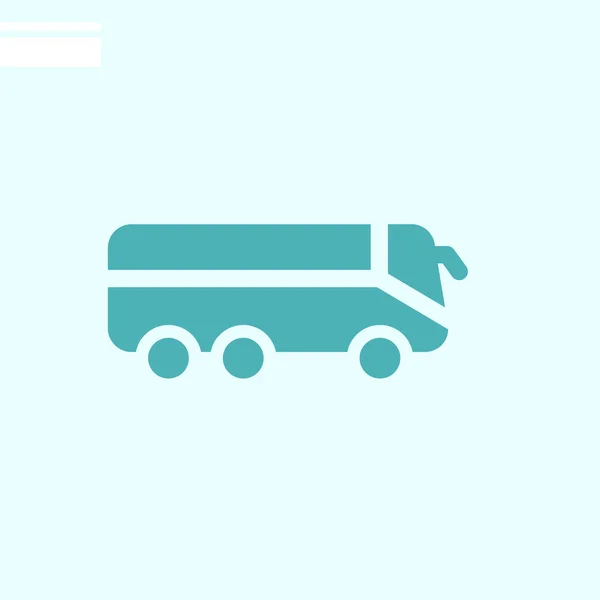 Icono Web Del Autobús Ilustración Vectorial — Archivo Imágenes Vectoriales