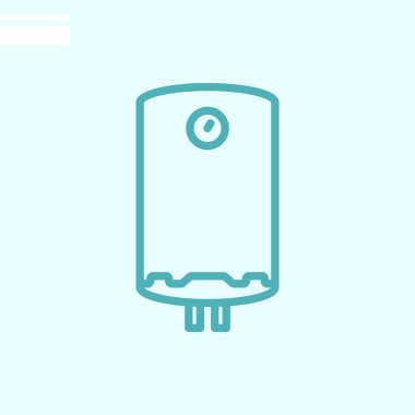 Kazan web simgesi. Vektör çizim 